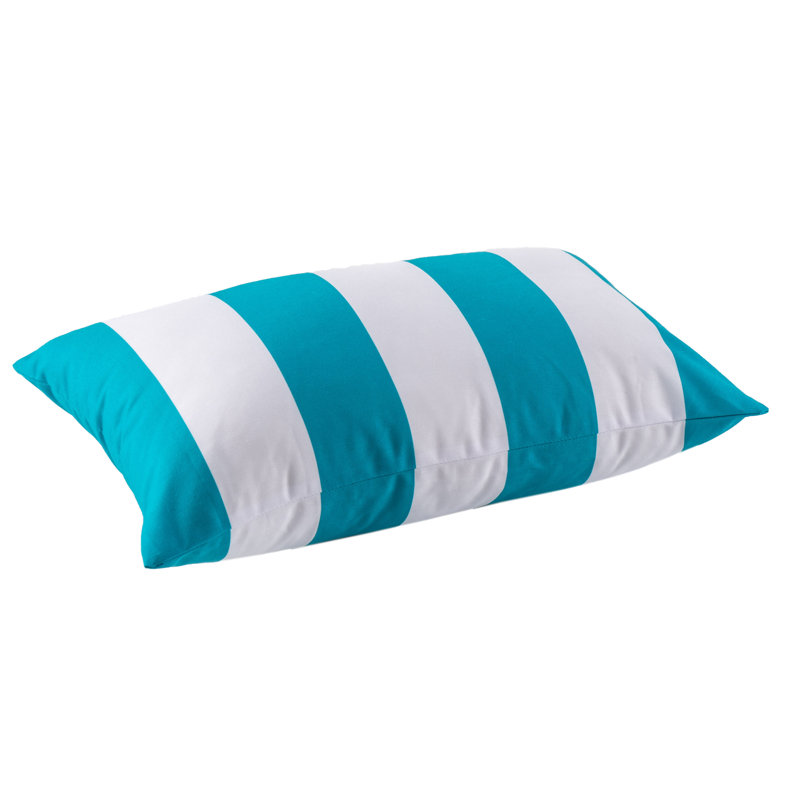 Outdoor Rectangular Pillow Cover & Insert, Bright Blue