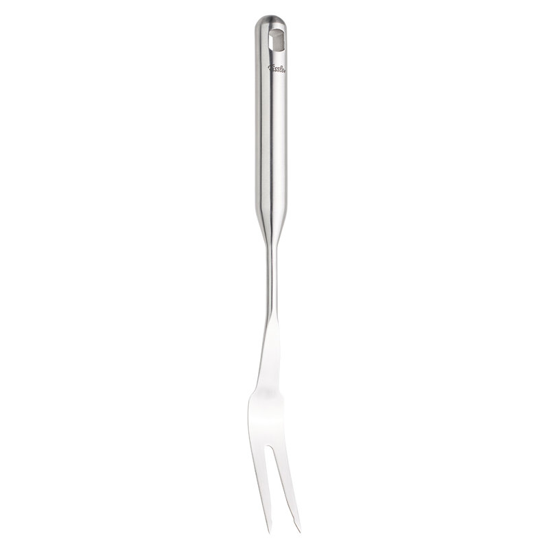 Fissler Essential Meat Fork, 18/10 Stainless Steel Kitchen Utensil for Carving & Serving Meat, Ergonomic Handle, Dishwasher Safe