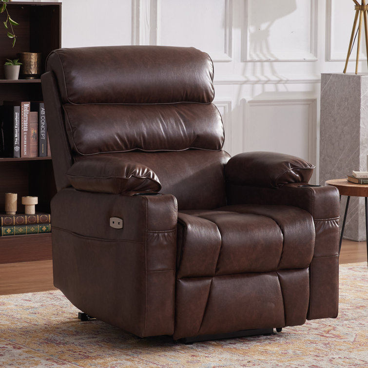 Dual Motor Lift Chair- Heated Massage Electric Recliner with Memory Point Setting