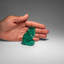 Genuine Polished Malachite Owl Carving (170 Grams)