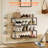 Hanging Shoe Organizer,2 Pack Wall Mounted Shoe Rack Holds 12 Pairs,Space Saving Metal Wall Shoe Rack,Hanging Shoe Rack Shoe Holder For Small Space,Entryway,Closet,Rv,Camper(Grey)-607238011