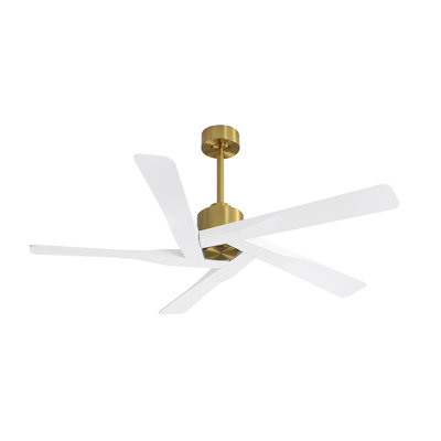54" W ABS Blades Ceiling Fan with DC Motor