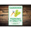 Enseigne de jardinage en aluminium Gardener-2075011803