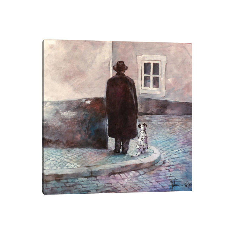 My Neighbor by Igor Shulman - Wrapped Canvas Gallery-Wrapped Canvas Giclée, 30.48 cm H x 30.48 cm W