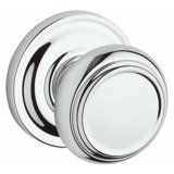 Traditional Double Dummy Door Knob with Traditional Round Rose