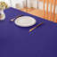 Emily-Anne Tablecloth Navy Blue - Wrinkle-Resistant Elegant Decor for Dining, Wedding & Party - Square Rectangular Polyester-947212249