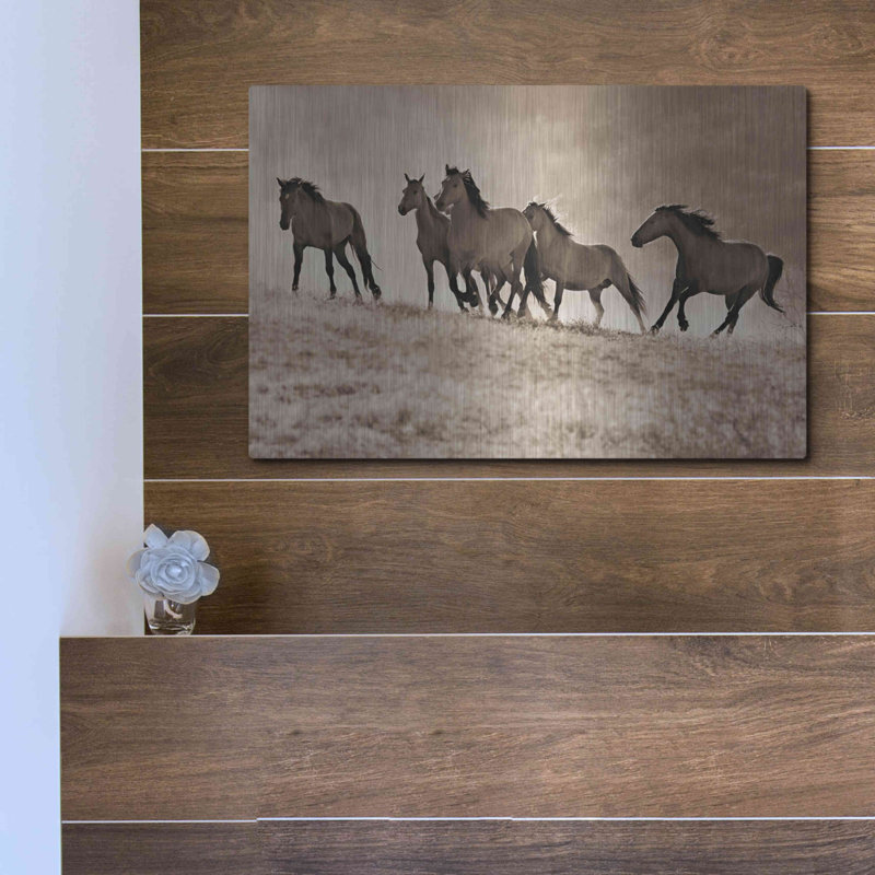 «Kick Dust» par Lisa Dearing, H 12 po x l 16 po