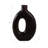Decorative Mango Wood Table Vase for Home Decor Accent - Modern Cutout Flower Vase for Living Room, Office and Entryway Display-823468258-823468286