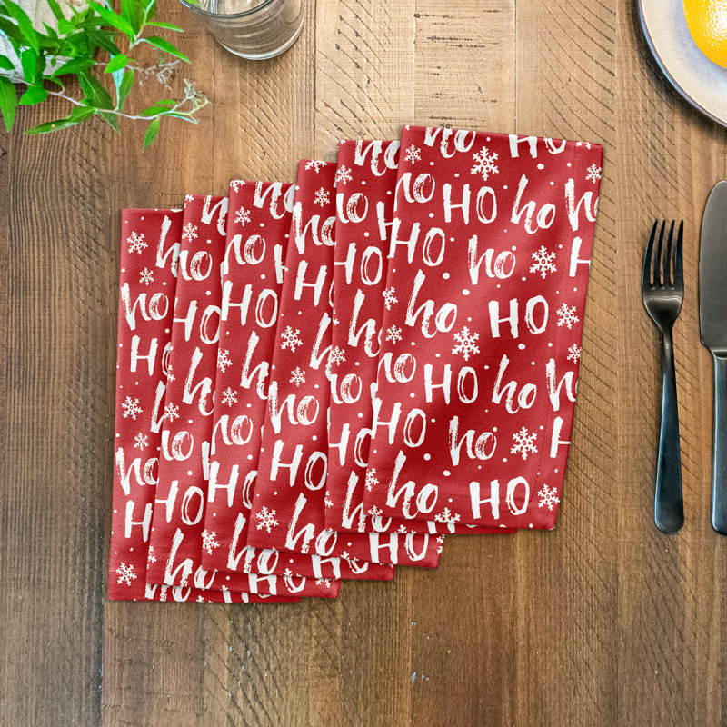 Davidlee Cotton Abstract Square Napkin