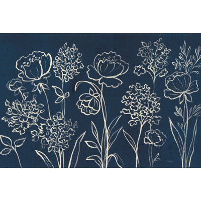 Indigo floral I