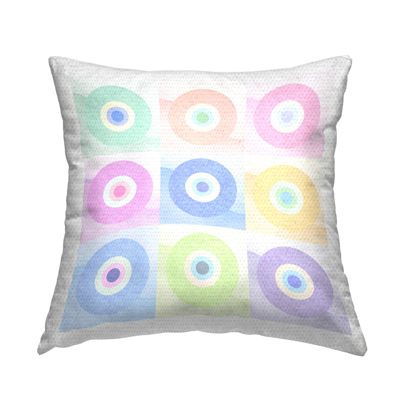 Coussin décoratif géométrique intérieur / extérieur