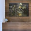 «Song Sparrow On Salal» par Ron Parker, art mural en métal-415696980