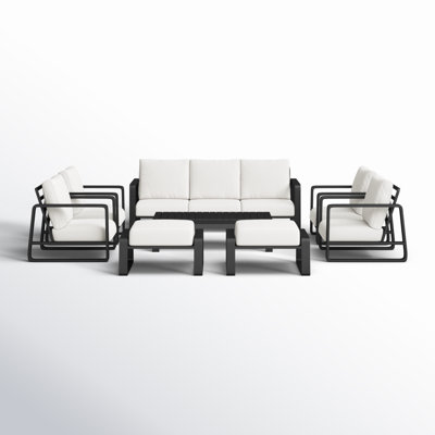 Leanna 7-Person Patio Seating Group