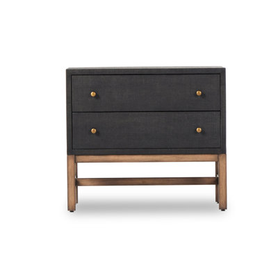 Table de chevet 2 tiroirs Hakana