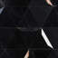 Tres 5x6 Triangle Polished Waterjet Marble Mosaic Tile-215455101