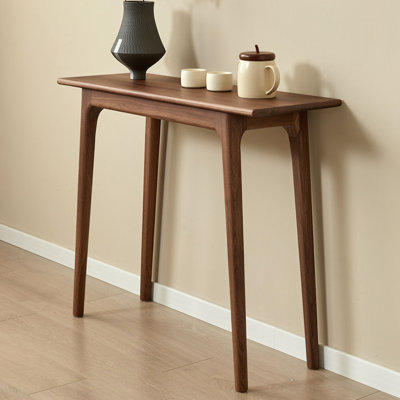 Chinese style simple brown console table