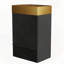 Meuble-lavabo autoportant avec évier intégré en acier inoxydable moderne avec rangement rayé-360103700