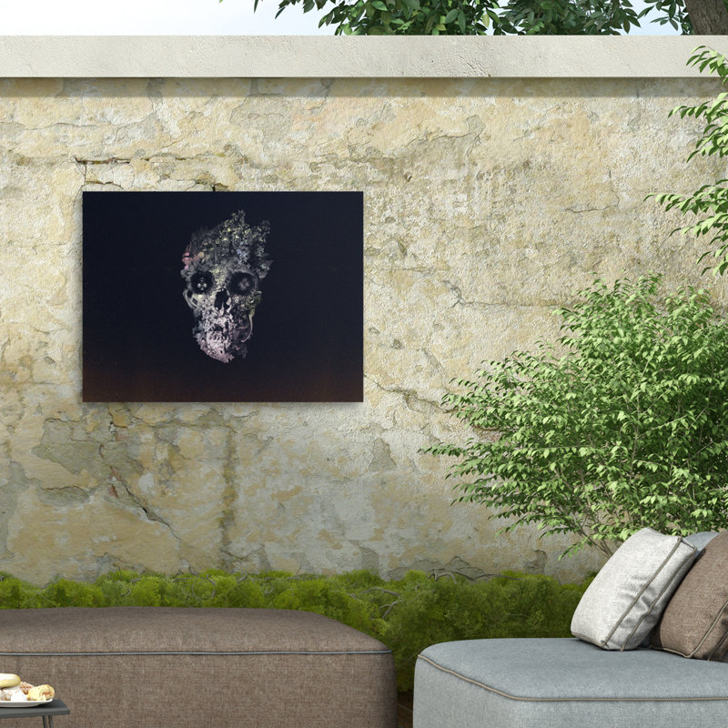 Toile d'extérieur foncée Ali Gulec Metamorphosis, H 14 po x l 19 po