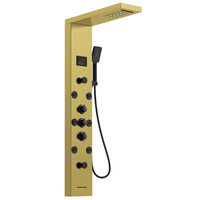 57.99'' Shower Panel with Dual Shower Head