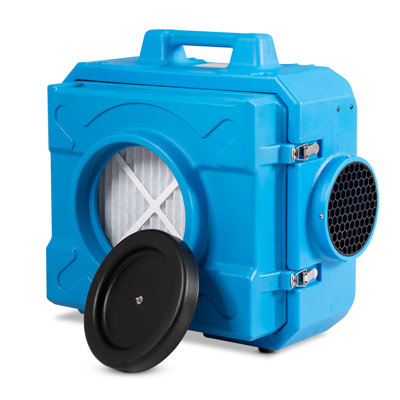 Hepa Air Scrubber, Industrial Commercial Air Cleaner W/ 2-stage Filtration, Heavy Duty Air Purifier