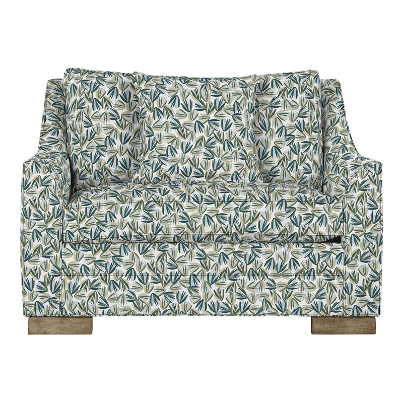 Nicholas Chair And A Half, Hampton, Perigold Palmetto Verdigris