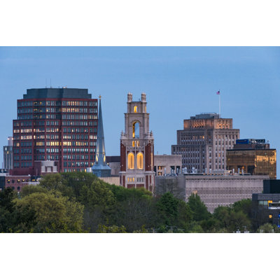 New Haven, Connecticut, USA by Alexander Farnsworth - Wrapped Canvas Photograph