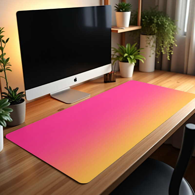 Polyester Desk Pad, 31.5x15.5