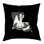 Housse de coussin en faux lin à double face centeno louisiana oreiller de drapeau