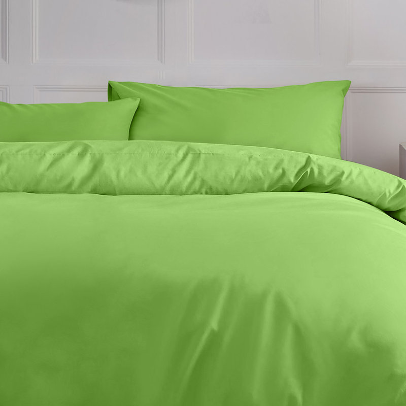 Onsim Duvet Cover Set, Lime, Double