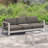3 Seater Sofa W/ Metal Tray
