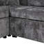 Divan-lit modulaire avec canapé-lit de rangement de 112,2 po-820429125