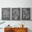 Graphic Foliage II - Toile tendue avec châssis sur mesure - 3 pièces-786024641-786024702