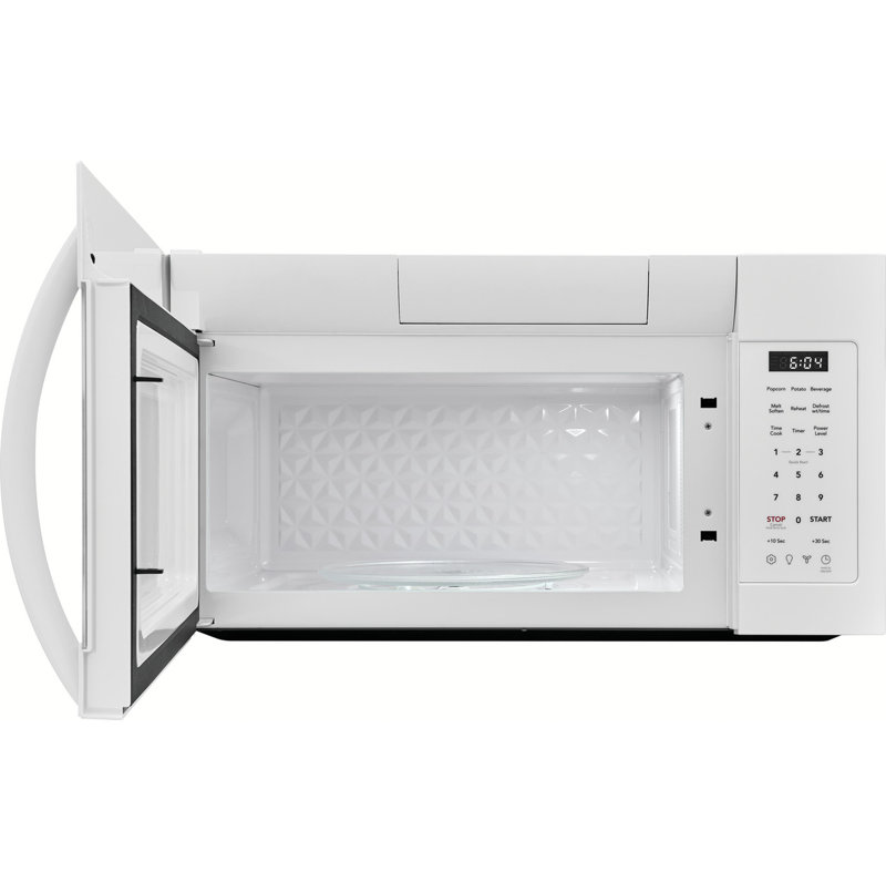 Frigidaire 29.88" 1.8 cu ft. 1500 - Watt Covertible Over-The-Range Microwave, White