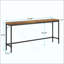 Élégant canapé extra long, console étroite