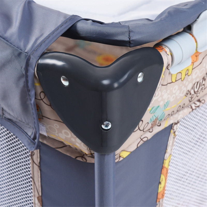 Panier Moïse pliable, gris