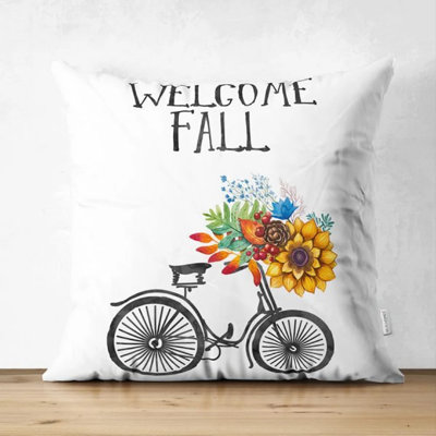 Indoor / Outdoor Floral Square Scatter Cushion