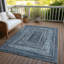 Tapis bleu ACN1725 intérieur / extérieur lavable à la machine-2133234521