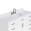 Ensemble de meuble-lavabo simple en bois massif avec plateau en quartz Carrara de 1,5 po Thornaby-1501626698-1493020028