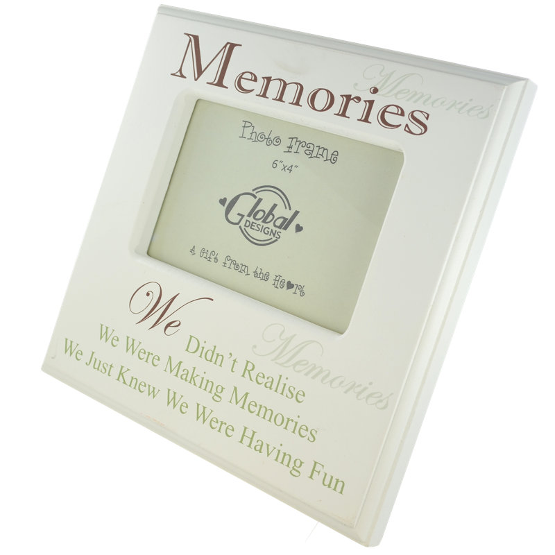 Cream Solid + Manufactured Wood Picture Frame