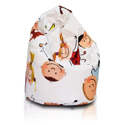 Picot Polyester Bean Bag Chair