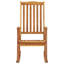 Chaise berçante pour l'extérieur en bois massif-671750468