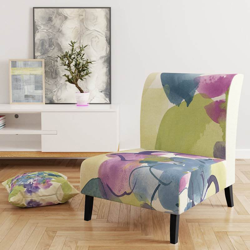 Fauteuil de chambre rembourré Spring Bouquet II