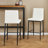 Rolands Upholstered Counter Stool with Metal Frame-23819060