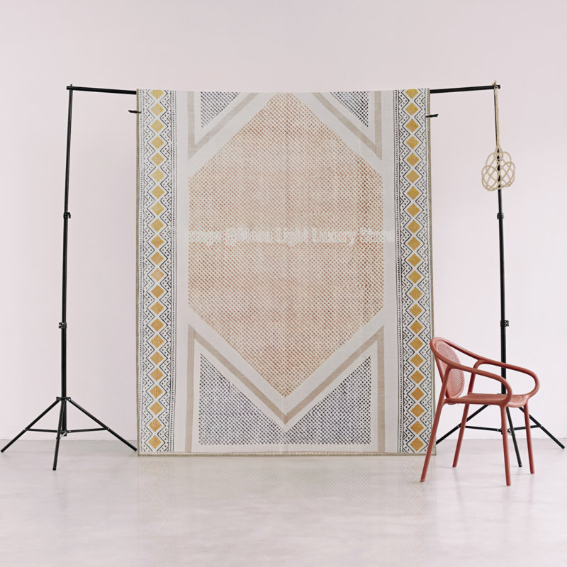 Tapis intérieur / extérieur Rushika, Tapis de couloir 2 pi 7 po x 9 pi 10 po