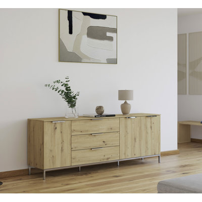 Flipp 3 Drawer 200Cm W Combo Dresser
