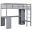 Lit mezzanine avec bureau en L, garde-robe et tablettes de rangement-1561407955-1561407980
