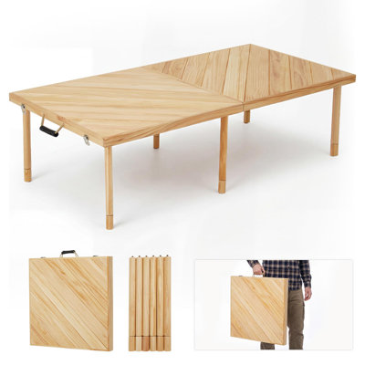 Outdoor Picnic Table , 59.84 " W 29.92 " D