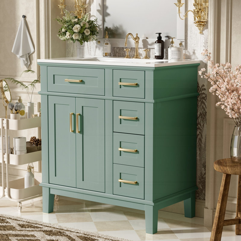 24-Inch Bathroom Vanity with Storage