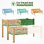 Aadhira 2-tier Fir Wood Elevated Planting Box-428033173