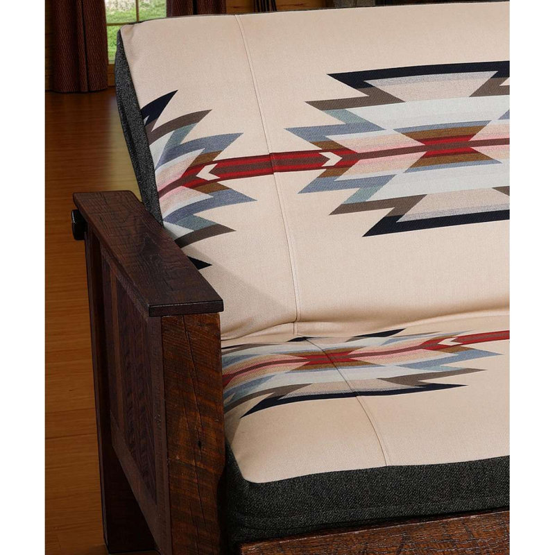 Housse pour futon et repose-pieds Fireside Lodge, Tissu de qualité 40